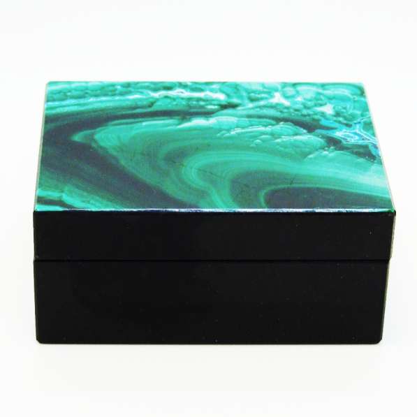 Малахит с Хризоколлой - Коллекционная Шкатулка в Москве фото 6