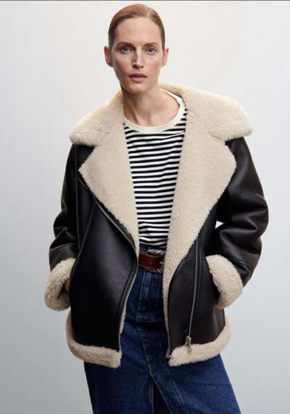 Mango? Дубленка