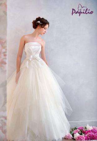 шикарное свадебное платье «Milena» от модного дома «Papilio»!!! Размер 40-44 в Челябинске