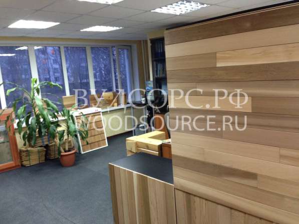 "Стеновой" паркет из канадского кедра в Москве фото 3