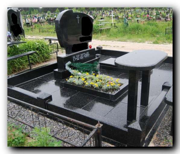 Памятники. Благоустройство захоронений под ключ в Великом Новгороде фото 26