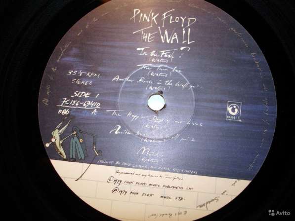 Пластинка виниловая Pink Floyd - The Wall в Санкт-Петербурге фото 5