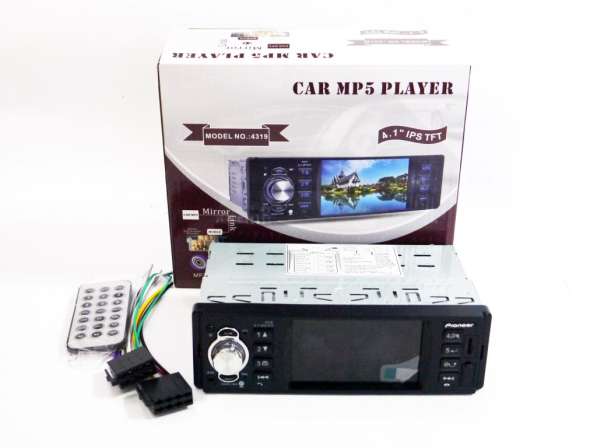 Автомагнитола Pioneer 4319 ISO MP5 / FM LCD 4.1" Bluetooth в фото 6