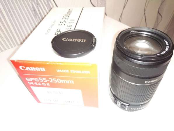 Продам объектив! Canon EF-S 55-250mm f/4-5.6 IS II