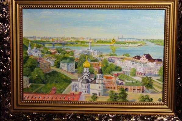 Небольшие картины для подарка с видами нижнего новгорода в Нижнем Новгороде