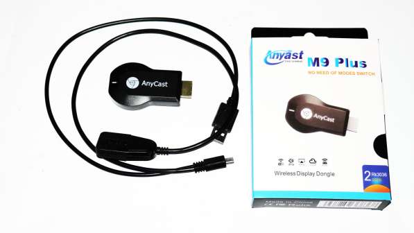 Медиаплеер Miracast AnyCast M9 Plus HDMI с встроенным Wi-Fi в 