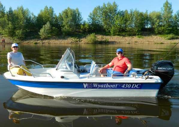 Купить лодку (катер) Wyatboat-430 DC в Ярославле фото 12