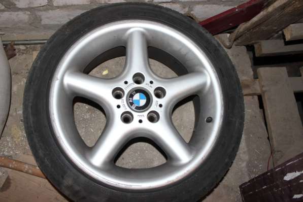 Продам диски BMW (оригинал) R17 с резиной, 18 стиль в фото 6
