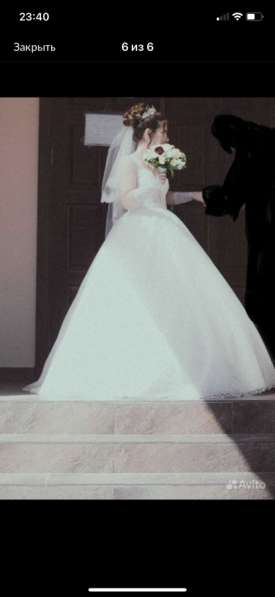 Платье свадебное в Абинске фото 3