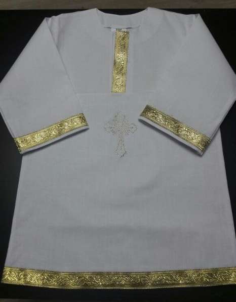 Крестильная рубашка "Иван да Марья" 68-100см