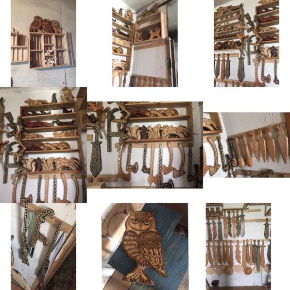 Деревянные изделия ручной работы в Чусовой