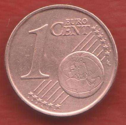 ЕВРО Бельгия 1 евроцент 2007 г. цент в Орле
