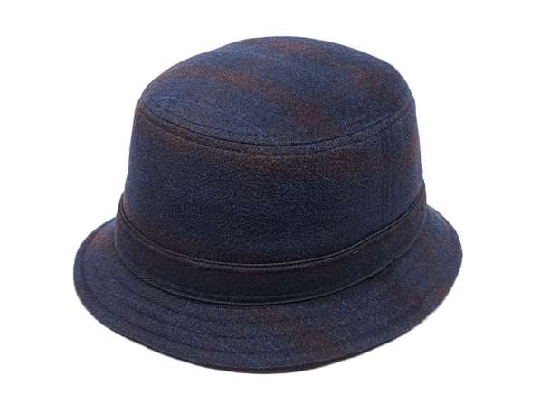 Шляпа панама шарф шерстяная мужская Gentelmens (т. синий) в Москве