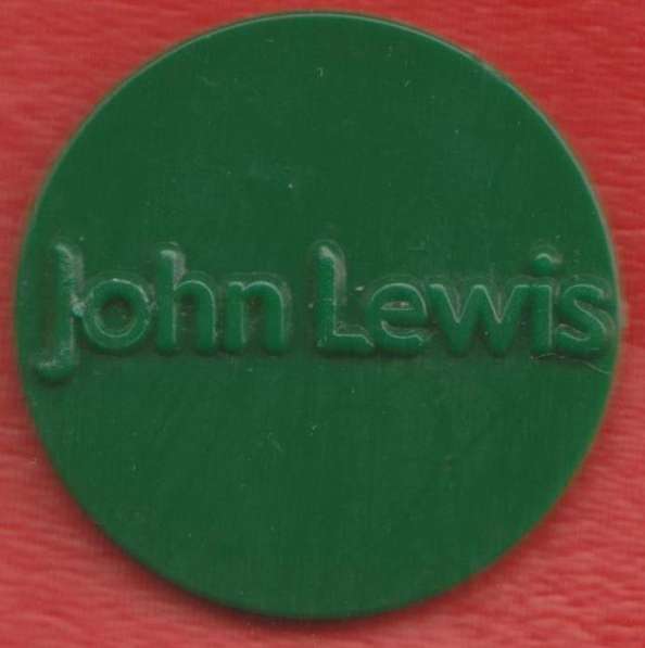 Англия Ирландия Жетон сети магазинов John Lewis