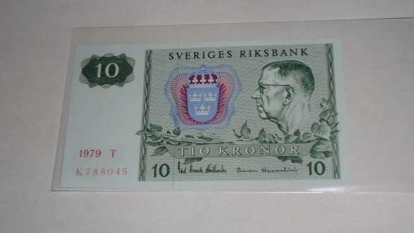Швеция, 10 крон, 1979 г., Unc