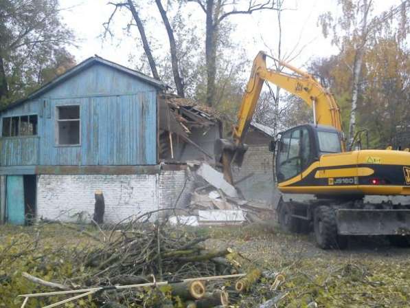 Снос домов в Новосибирске, демонтаж стен, перегородок. в Новосибирске фото 3