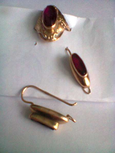 Золотое кольцо и серьги в Йошкар-Оле