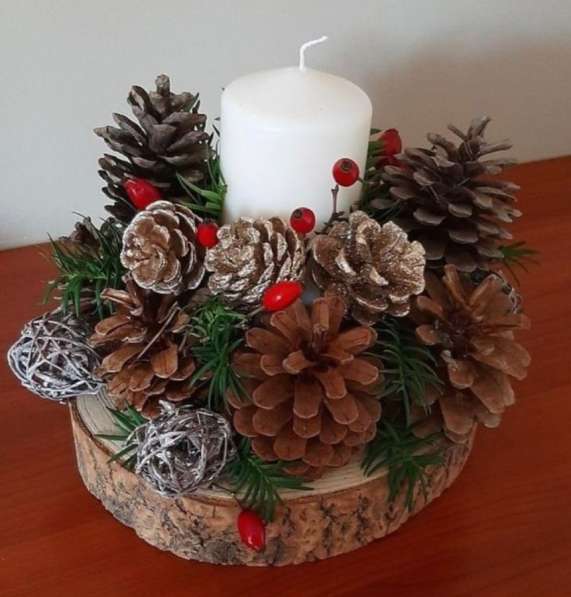 Мастер-класс «Новогодняя композиция» в Челябинске