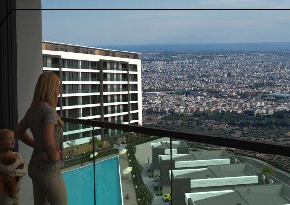 4-к. квартира 94м² Турция, Анталья, Кепез