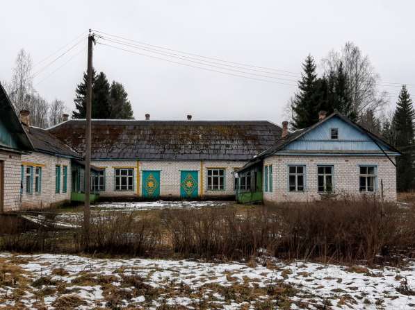 Здание с жилыми помещениями в селе Покровское, 1 Га. земли