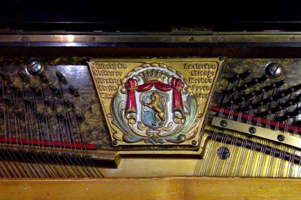 Старинное немецкое пианино в Дубне фото 12
