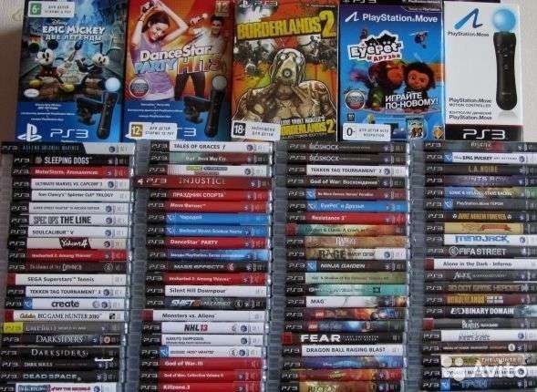 Лицензионные игры для Playstation 3