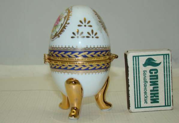 Шкатулка Фарфоровое яйцо (W424) в Москве фото 7