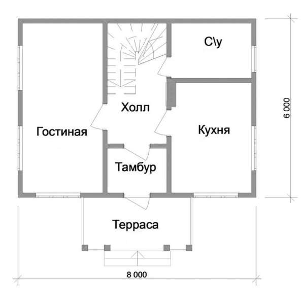 Каркасный дом 96м2 для круглогодичного проживания в Екатеринбурге фото 3