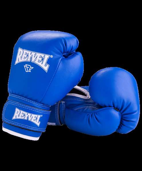 Перчатки боксерские RV-101, 10oz, к/з, синие в Сочи фото 5