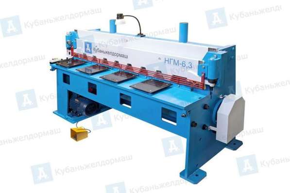 Гильотинные ножницы НГМ-6,3 в Санкт-Петербурге