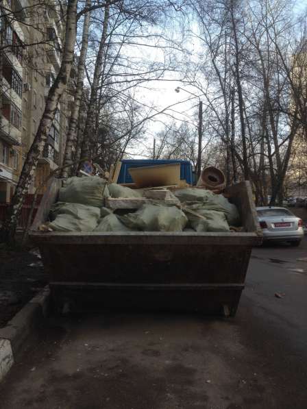 Вывоз строительного мусора в Москве фото 7