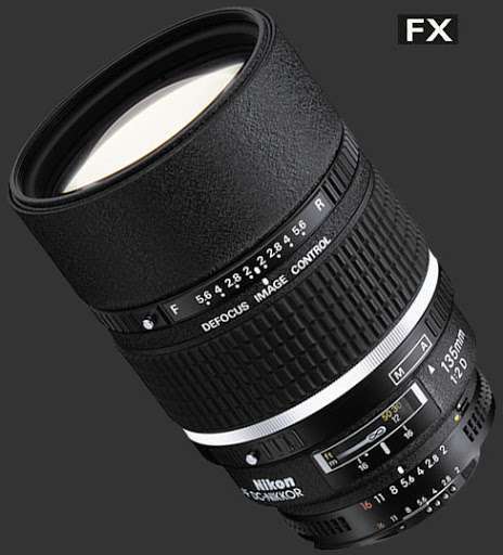 Nikon AF DC-Nikkor 135mm 1:2D