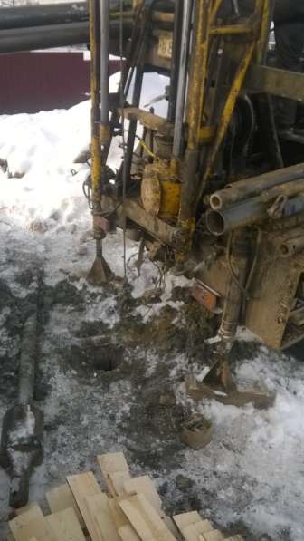 Септики дренажи- кессоны колодцы фундамент-зимой в Красноярске фото 5