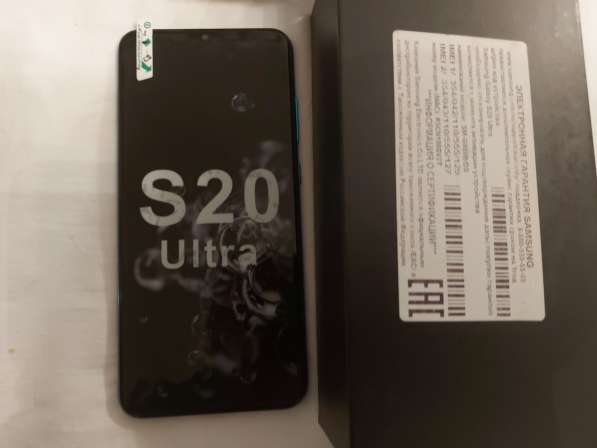 Продам к.смартфон Samsung S 20 Ultra новый на гарантии 1 год в Смоленске фото 4