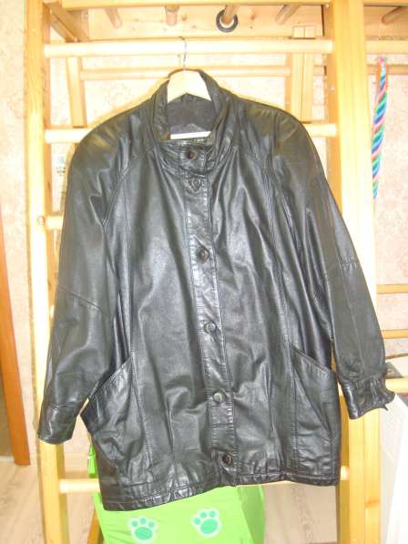 Строгая женская кожаная куртка Pelle (Южная Корея) р.50 в Москве фото 3
