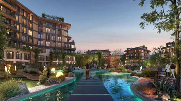 4-к. квартира 116м&sup2; Турция, Стамбул, Гёктюрк в 