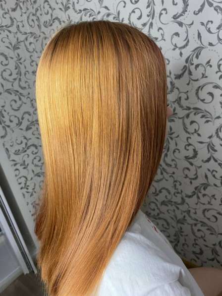 Кератиновое выпрямление волос