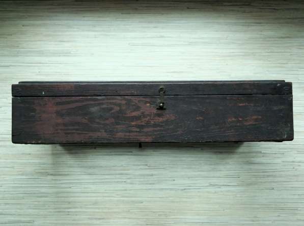 Старинный дубовый киот под икону аналойного размера. XIX век в Санкт-Петербурге фото 12