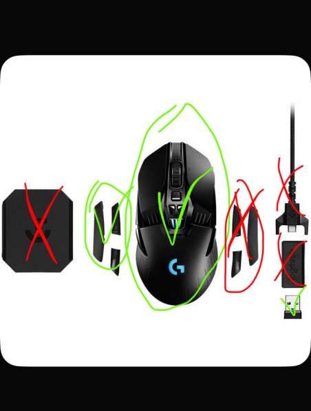 Мышь Logitech G903 Lightspeed Wireless Gaming Mouse в Москве