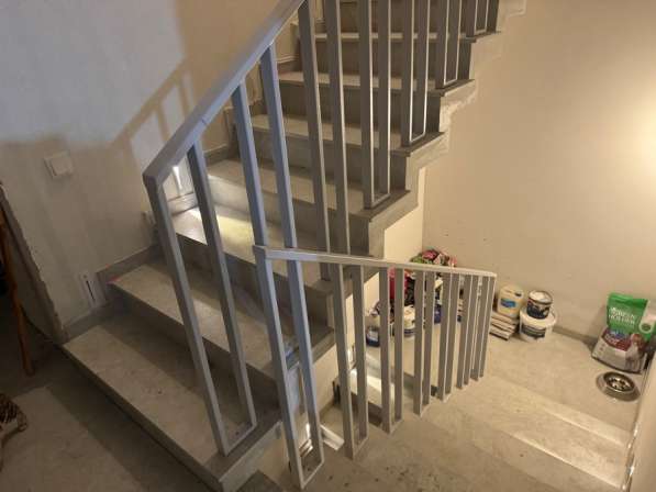 Перила на лестницу в Барнауле фото 5