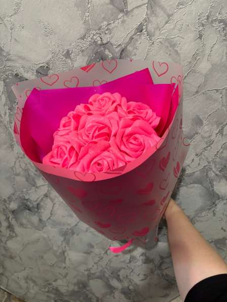 Букеты из атласных лент в Богдановиче фото 5