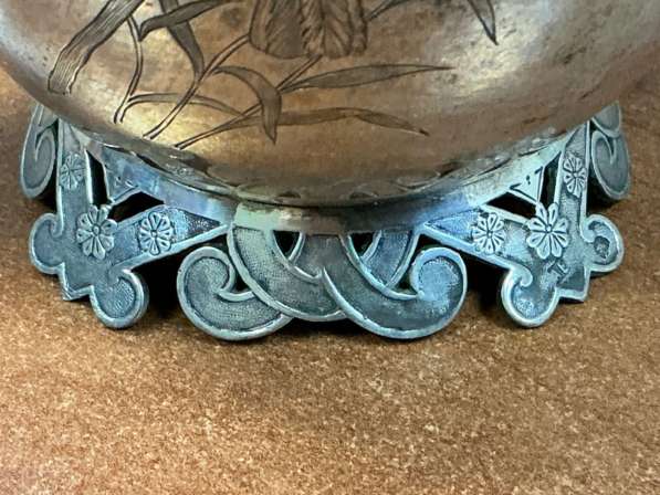 Серебряный сервиз 19 века мастерской Егорова в Москве фото 5