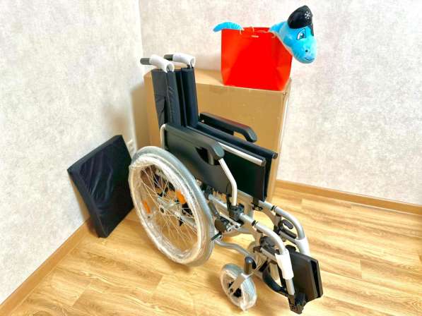 Инвалидная коляска Новая Складная + Доставка в Москве фото 9