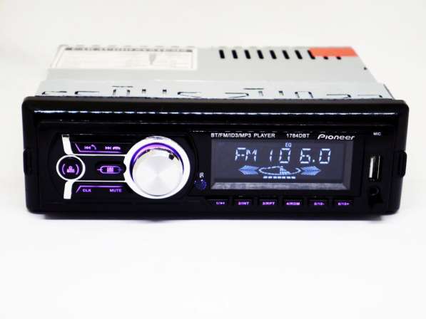Автомагнитола Pioneer 1784DBT - Bluetooth MP3 Player, FM