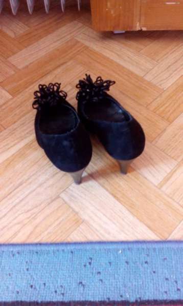 Замшевые туфли в фото 3