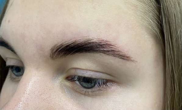 Окрашивание бровей в Омске фото 5