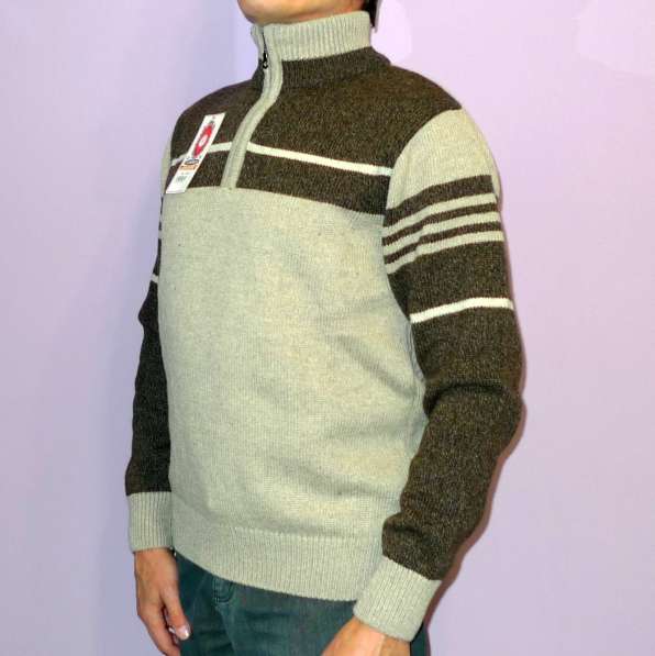 Шерстяной мужской свитер Turhan (Турция) в фото 3