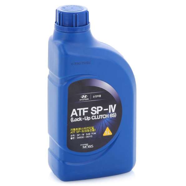 Hyundai ATF SP-IV SP4 SAE 75W Жидкость для АКПП 1л