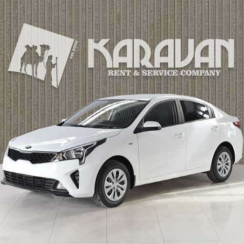 Kia rio 2022 for rent in Baku