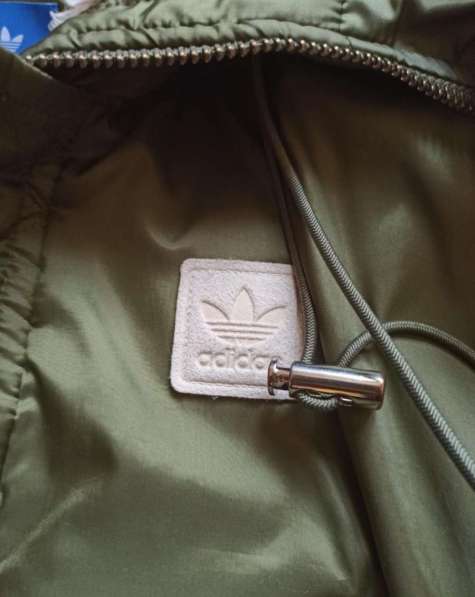 Пуховик/парка женская, пух/перо, Adidas originals в Москве фото 4
